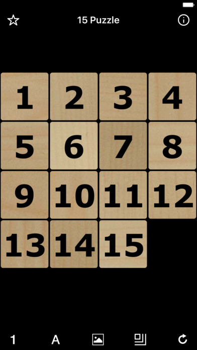 Decimal Numbers (15 Puzzle)