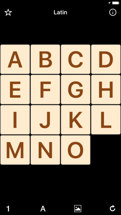 Alphabet latin