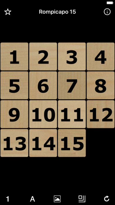 Numeri decimali (Rompicapo 15)
